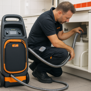 Recherche de fuite fumigène dans une canalisation par AXPRO